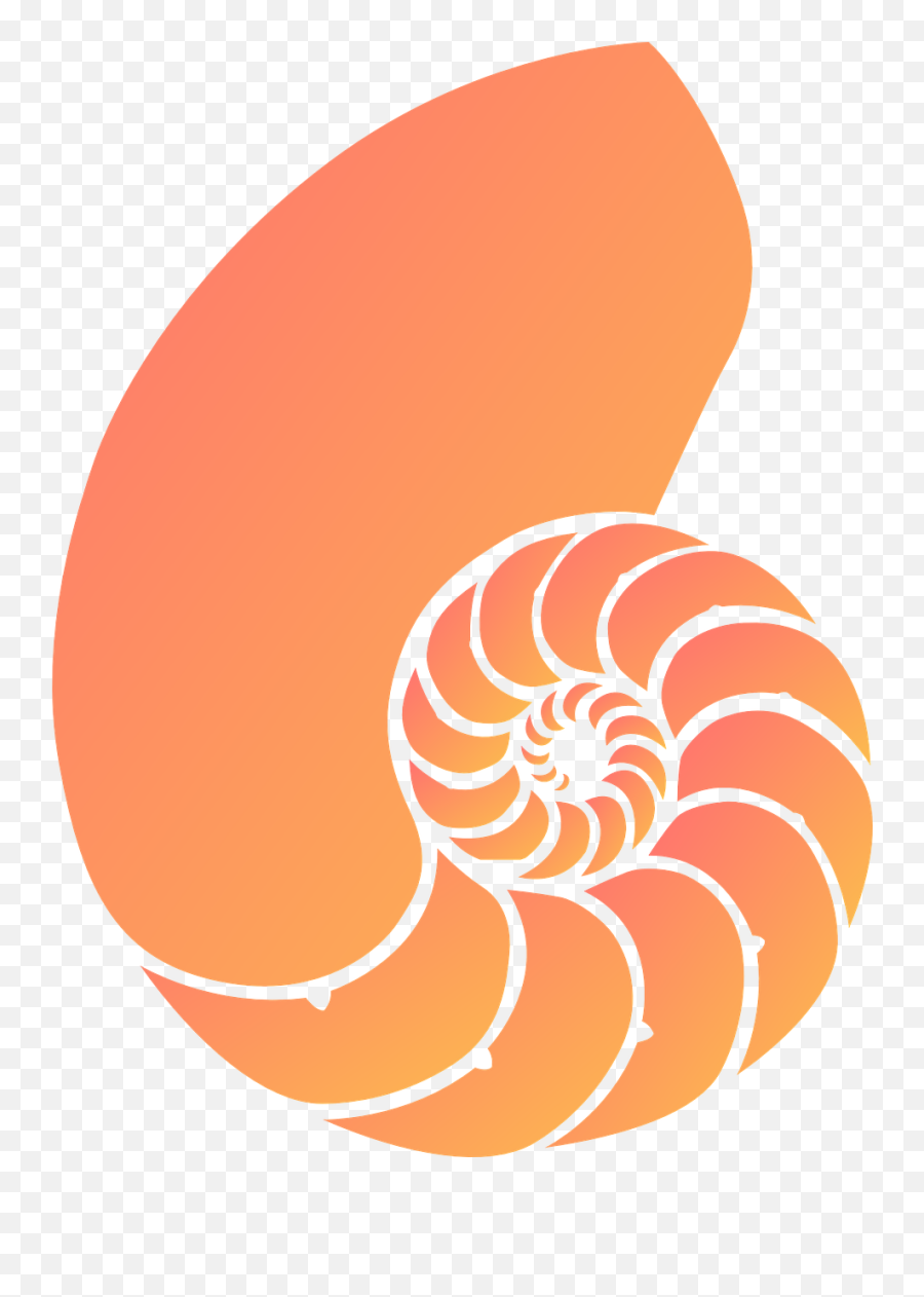 Shell Conch Mussel Sea Shell Fossil - Blue Sea Shells Clip Art Emoji,Conch Shell Emoji