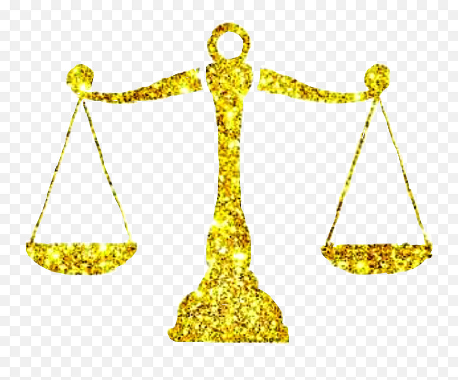 Gold Golden Glitter Scales Libra Zodiac Freetoedit - Illustration Emoji,Scales Emoji