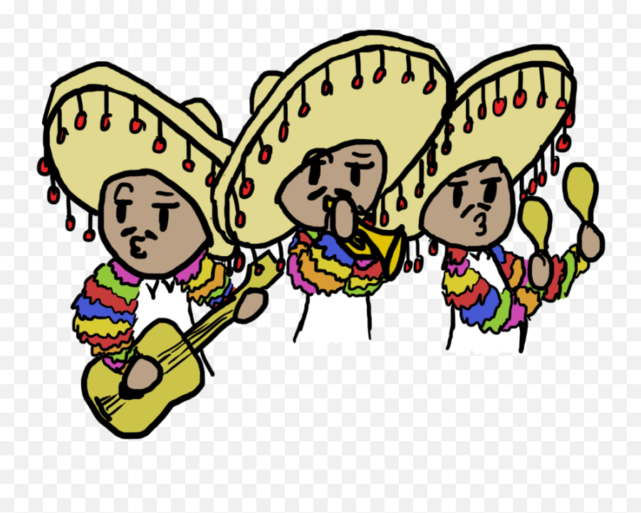 Transparent Background Mariachi Band - Mariachi Band Png Emoji,Mariachi Emoji