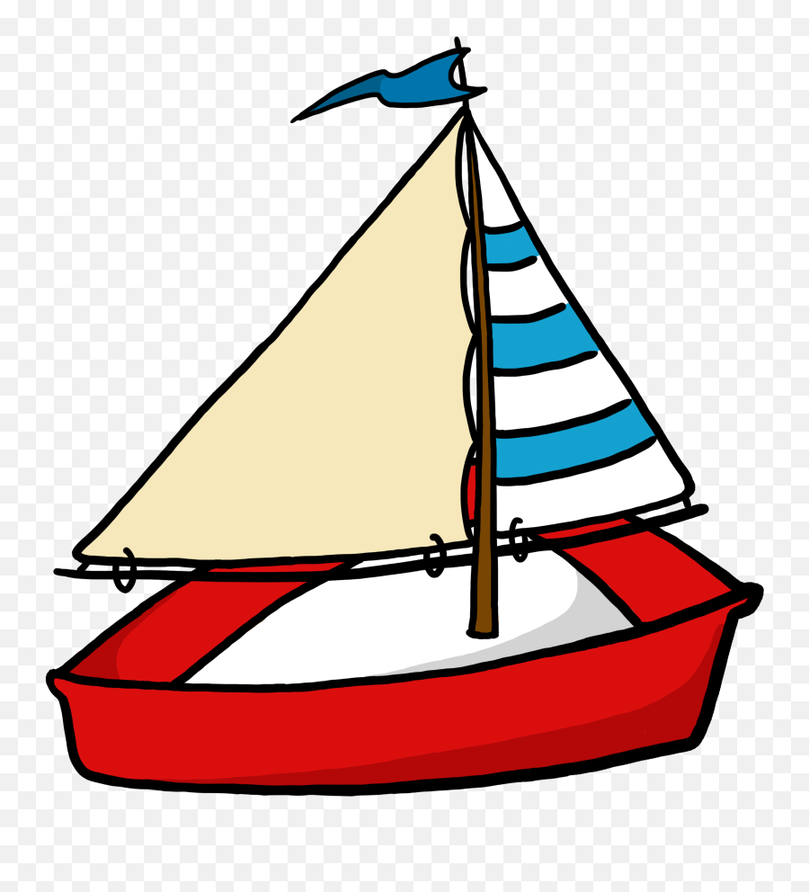 Sailboat Yacht Cartoon Clip Art Dromggf Top - Yacht Clipart Emoji,Sailboat Emoji