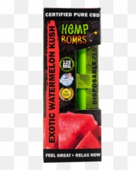 Hemp Bombs Cbd 125mg Disposable Exotic - Hemp Bombs Vape Pen Emoji,Vape Emoji