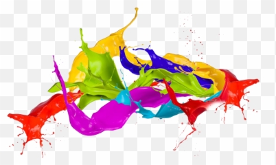 slash color Sticker by Sagohopa - Color Water Splash Png Emoji