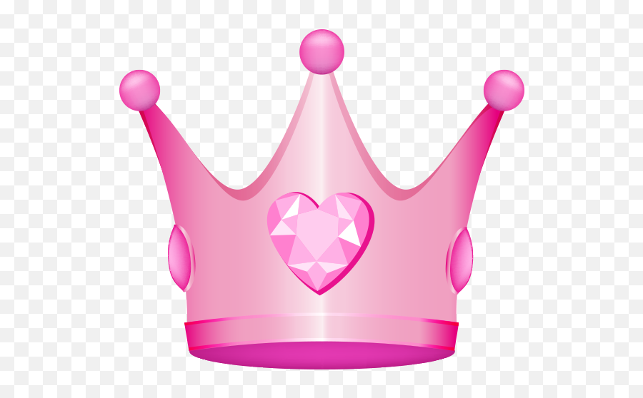 Pink Crown Tiara Queen Sticker By - Princess Emoji,Princess Crown Emoji