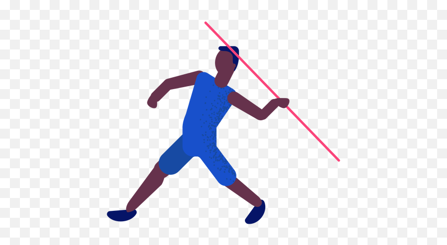 Javelin Throw Flat - Transparent Png U0026 Svg Vector File Lanzamiento De Jabalina Png Emoji,Throw Up Emoji Png