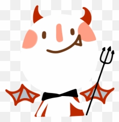 Free Online Little Demon Halloween Emoji Vector For - Cartoon,Demon Emoji