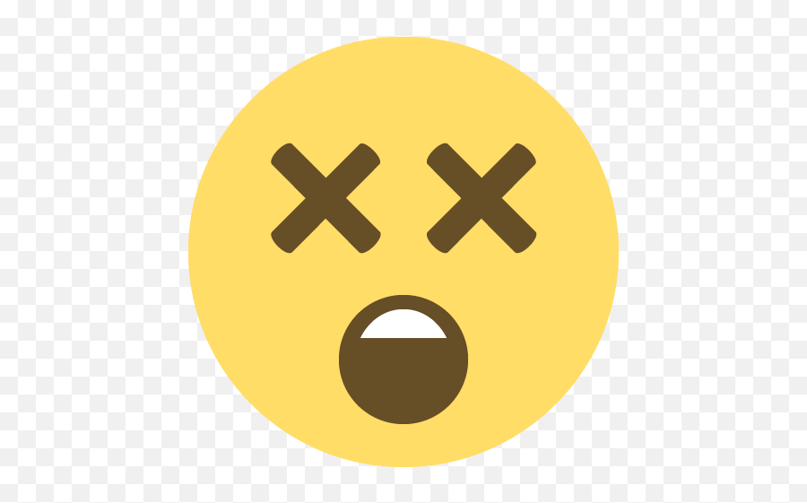 Dizzy Face Emoji For Facebook Email Sms - Shocked Emoji,Dizzy Emoji