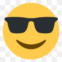 Emojivid - Transparent Background Sunglass Emoji,Drooling Emoji Gif