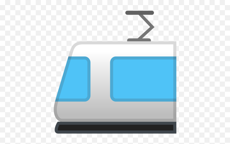 Light Rail Emoji - Bahn Emoji,S Emoji