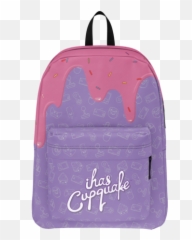 Ihascupquake Pink Sprinkles Backpack - Ihascupquake Emoji,Emoji Bookbags