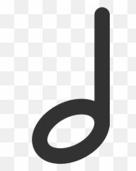 Musical Half Note Music Symbol - Half Note Symbol Png Emoji,Record Player Emoji