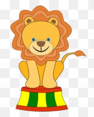 Circus Animal Clown Entertainment - Animated Carnival Png Emoji