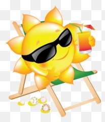 Tubes Soleil - Emoticon Summer Emoji