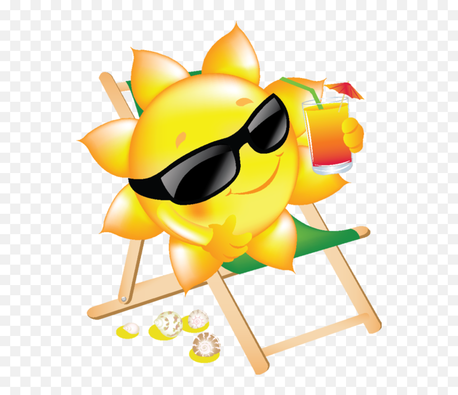 Tubes Soleil - Emoticon Summer Emoji,Vacation Emoji