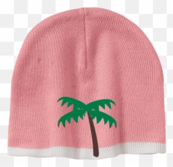 Palm Tree Emoji Cp91 Acrylic - Beanie,Palm Tree Emoji Transparent