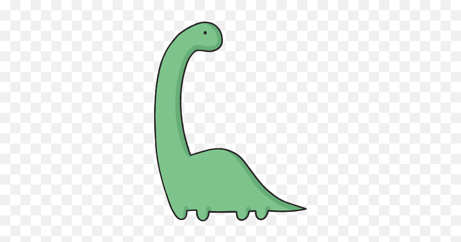 Cutedinosaur Brontosaurus Longneck - Long Neck Dinosaur Cute Emoji,Brontosaurus Emoji