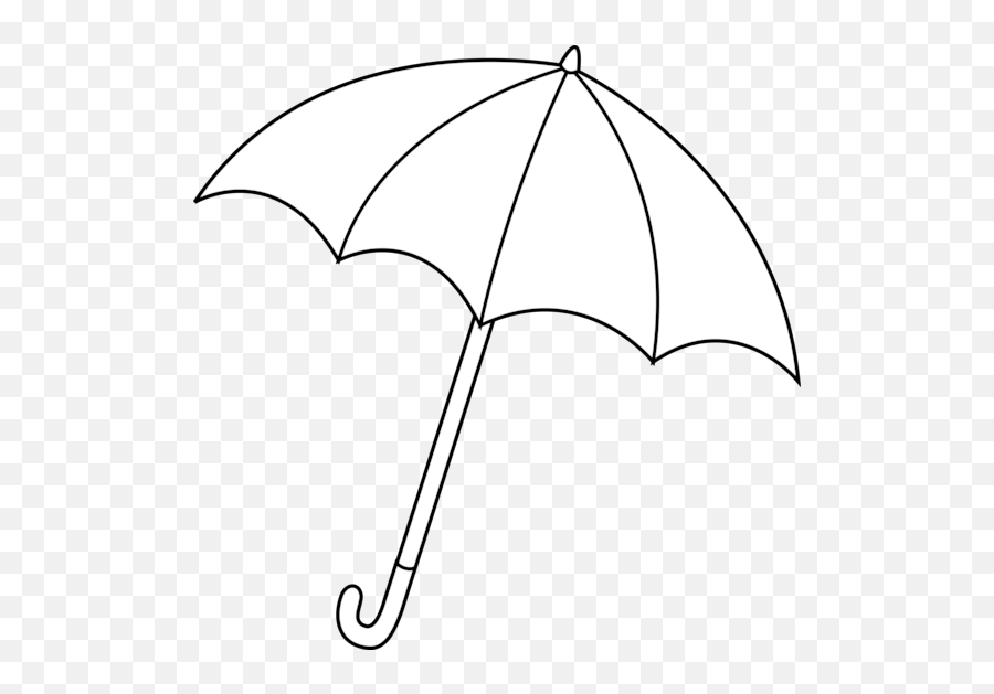 Umbrella Clip Art Free Download Free - Umbrella Black And White Clipart Emoji,Black Umbrella Emoji