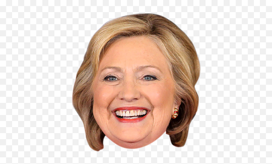 Who Is The True New Yorker - Hillary Clinton Head Transparent Emoji,Chin Scratch Emoji