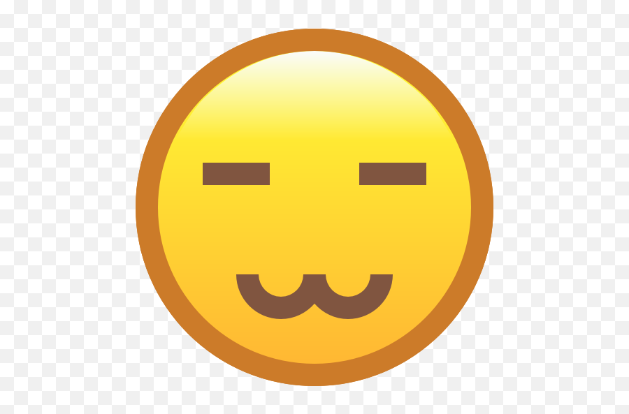 Satisfied - Smiley Emoji,Satisfied Emoji