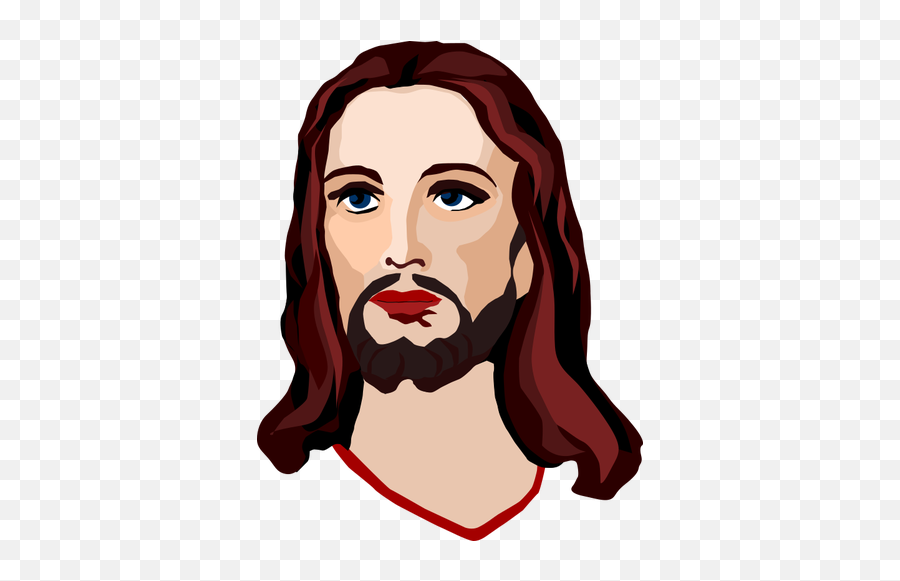 Afbeelding Van Het Gezicht Van Jezus - Jesus Clipart Emoji,Shh Emoji