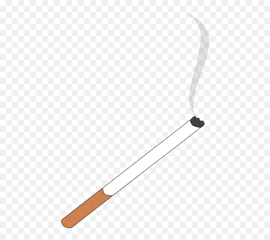 Free Cigarette No Smoking Vectors - Cigarro Con Humo Png Emoji,Butt Emoticon