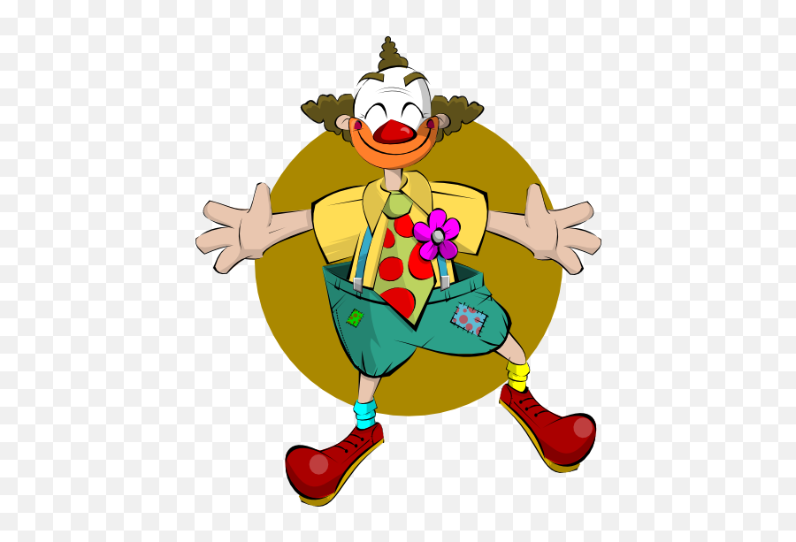 Clown Free To Use Clip Art - Clipartix Wacky Clipart Emoji,Clown Emoji Transparent