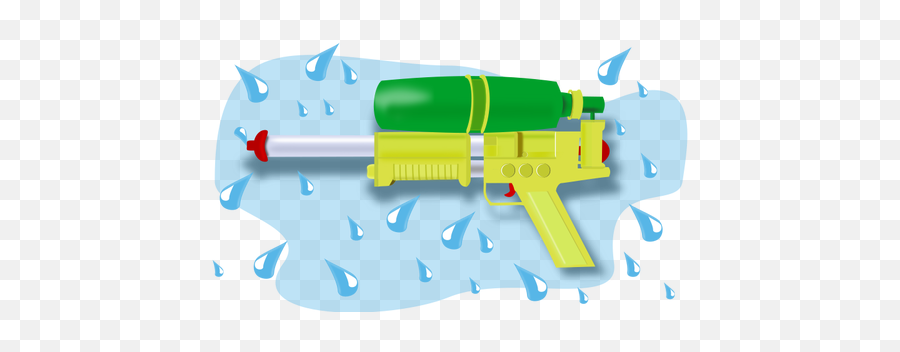 Splash Water Gun - Clip Art Emoji,Squirt Gun Emoji
