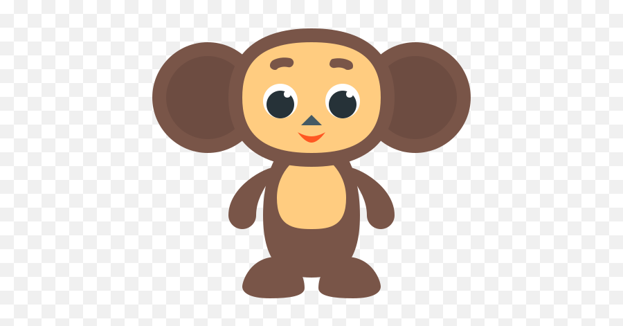 Cheburashka Icon - Free Download Png And Vector Flat Animal Icon Png Emoji,Brown Heart Emoji