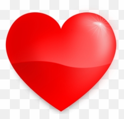 Vector Illustration Of Red Heart - Glossy Heart Emoji,Double Hearts Emoji