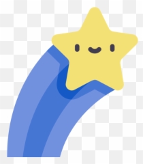 Shooting star - Free nature icons Clip Art Emoji
