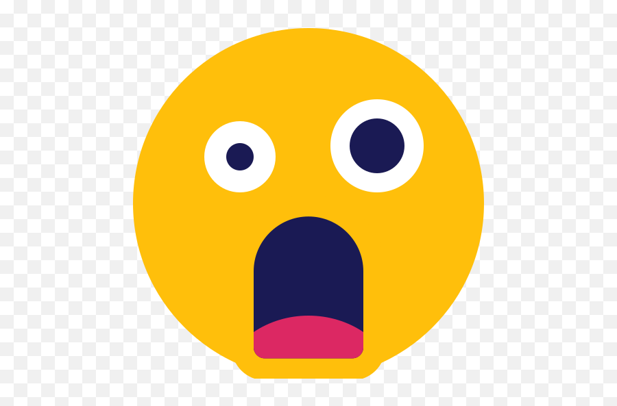 Shock Geschrokken Smiley Gratis Pictogram Van Emoji 1 - Shock Icon Png,Shock Emoji