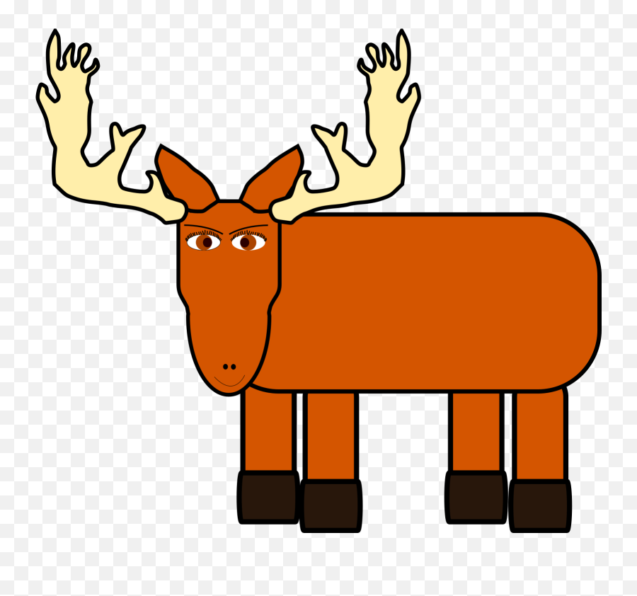 Pale Blue Moose Png Svg Clip Art For Web - Download Clip Moose Clipart Emoji,Moose Emoji