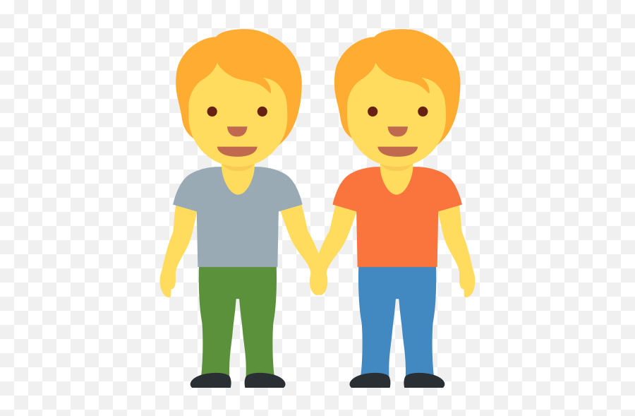 People Holding Hands Emoji - Dibujos De Dos Personas,Emoji People