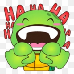 Little Turtle Stickers For Whatsapp - Fictional Character Emoji,Google Turtle Emoji