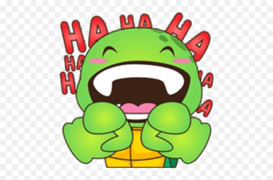 Little Turtle Stickers For Whatsapp - Fictional Character Emoji,Google Turtle Emoji