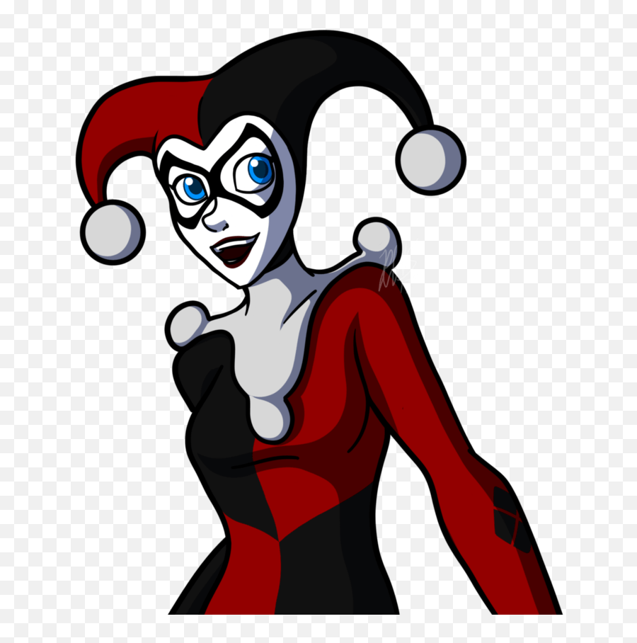 Classic Harley Quinn Best Clipart - Harley Quinn Pp Emoji,Harley Quinn Emoji