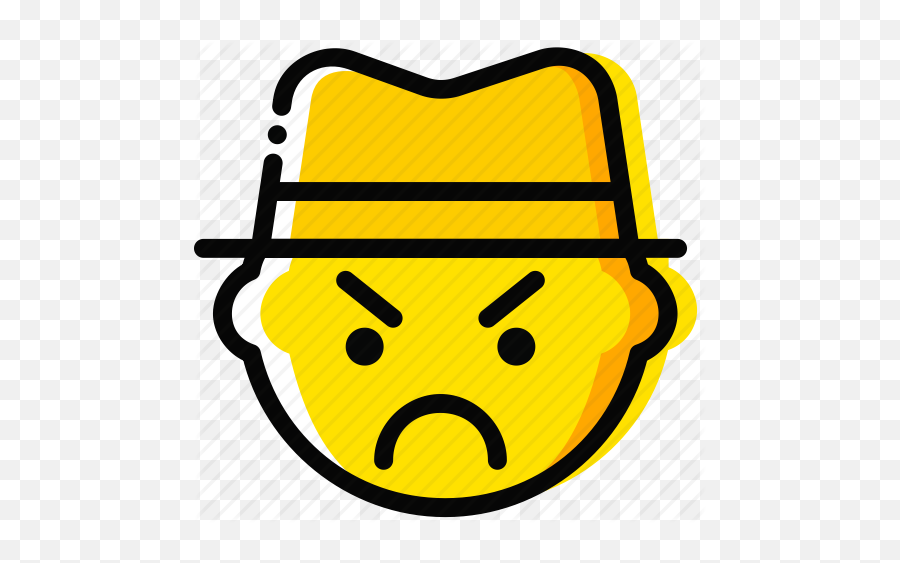 Smashicons Emoticons - Businessman Emoji,Gangsta Emoji