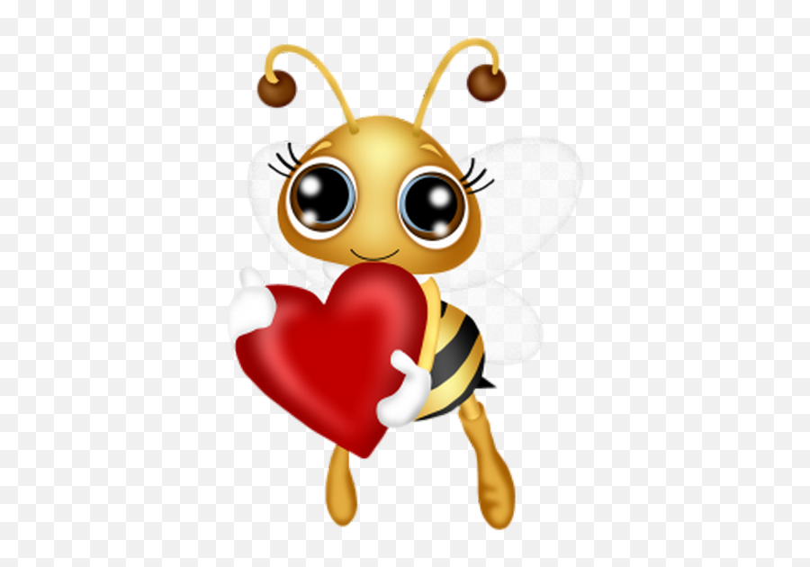 Pin Em Bees - Clipart Bee Heart Emoji,Bee Needle Emoji