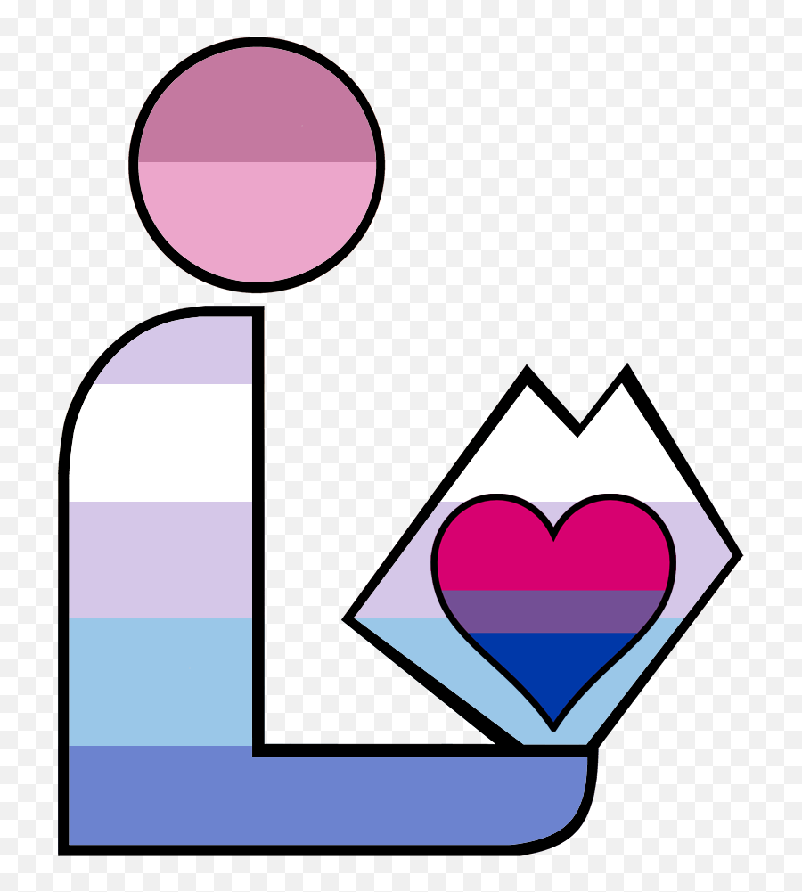 Bisexual Bigender Pride Library - Gay Pride Emoji,Bi Pride Flag Emoji