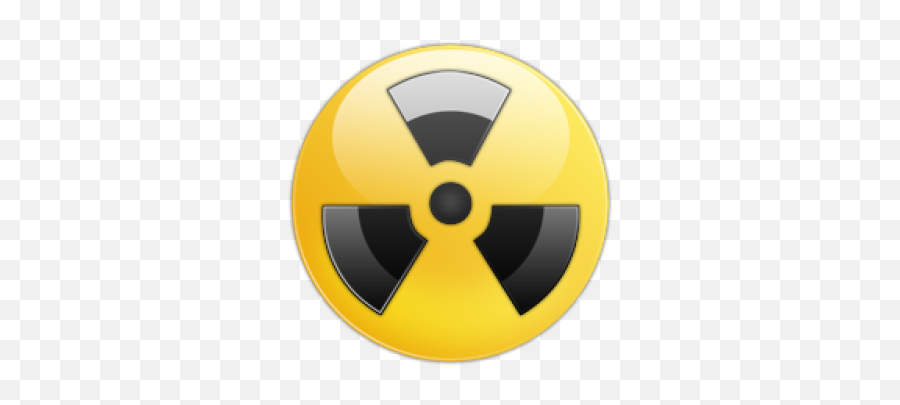 Png Radiation Hazard Symbol - Biohazard Icon Emoji,Radiation Emoji