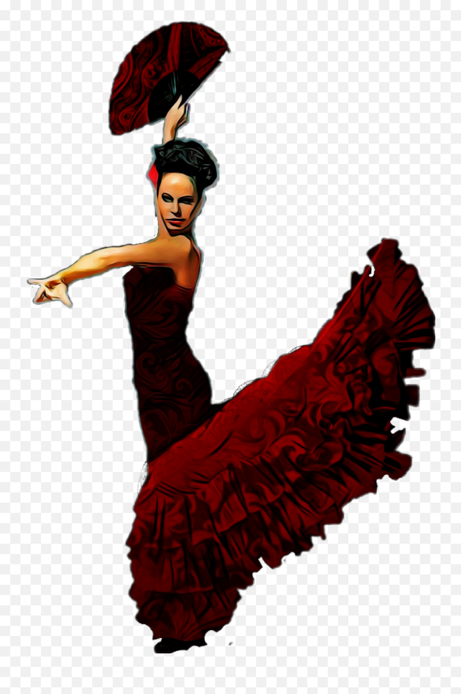 Flamenco Dancer - Flamenco Dancer Transparent Emoji,Flamenco Dancer Emoji