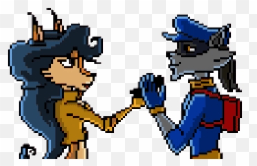Top Slys Stickers For Android Ios - Sly Cooper Y Carmelita Fox Emoji,Sly Emoji