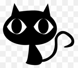 Cat With Big Head Vector Illustration Emoji