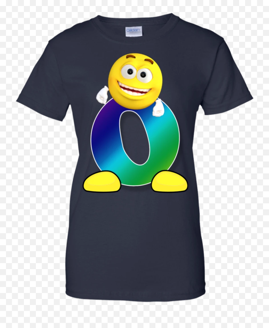Letter O Alphabet Smiley Monogram Emoji,Emoticon Shirt