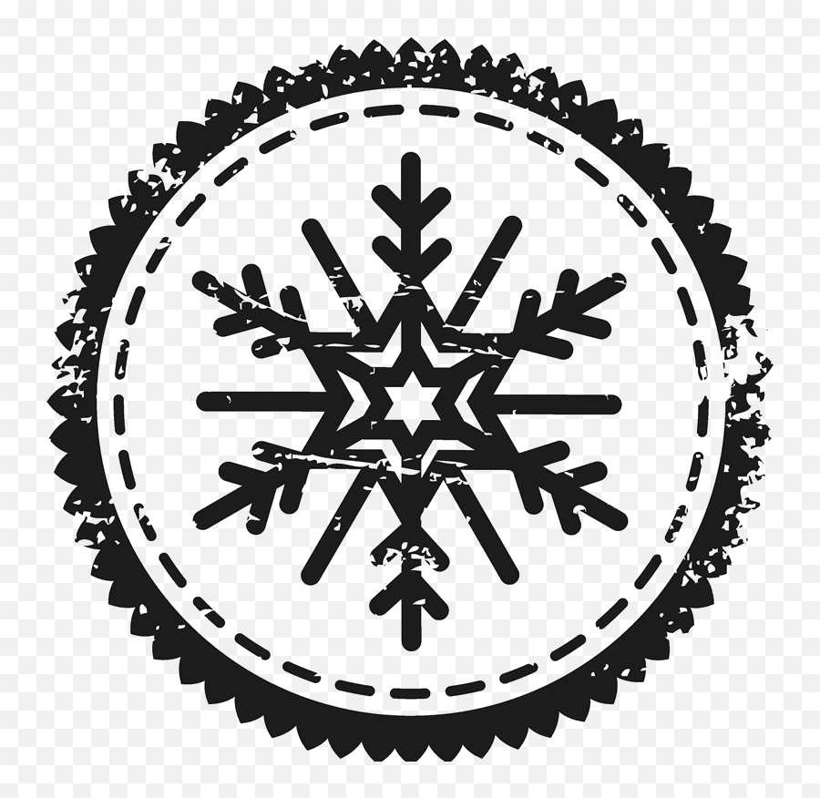 Christmas Rubber Stamps - Christmas Rubber Stamp Png Emoji,Snowflake Emojis