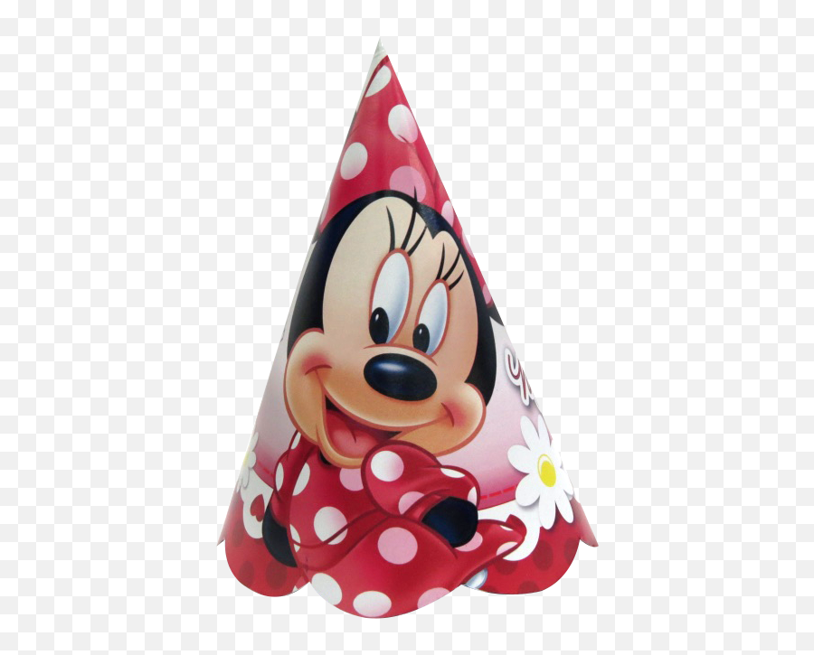 Minnie Mouse Birthday Cap - Party Hat Emoji,Emoji With Party Hat