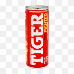 Tiger Energy Drink Transparent Png - Napój Energetyczny Png Emoji,Energy Drink Emoji