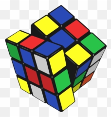 Rubiks Cube Vector Illustration - Rubiks Cube Clip Art Emoji,Ice Cube Emoji