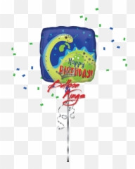 Brontosaurus Hbd - Get Well Soon Yellow Balloons Emoji,Brontosaurus Emoji