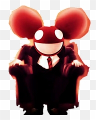 Deadmau5 - Deadmau5 In Red Suit Emoji,Deadmau5 Emoji