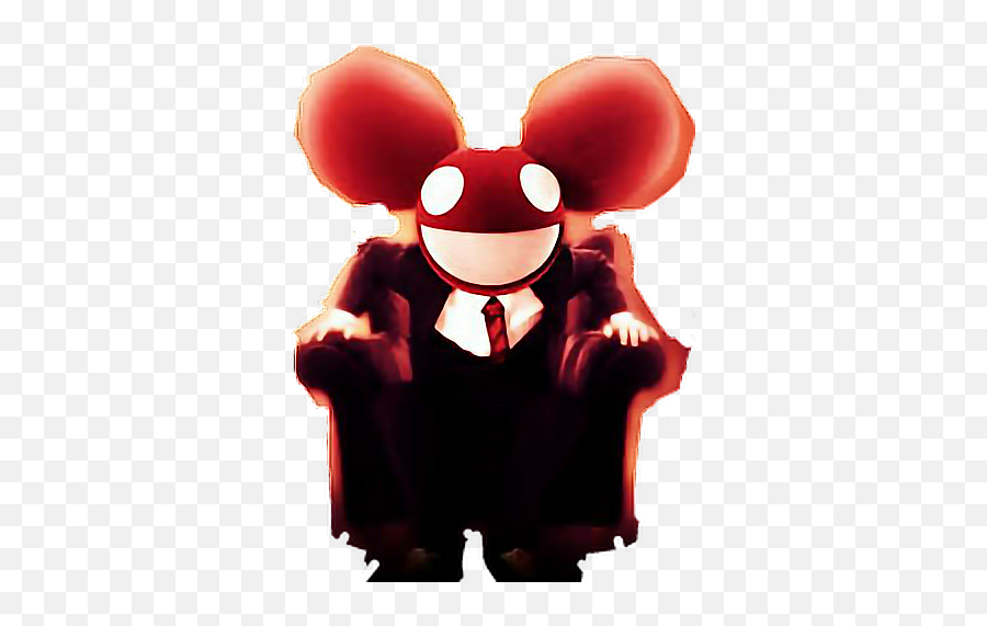 Deadmau5 - Deadmau5 In Red Suit Emoji,Deadmau5 Emoji